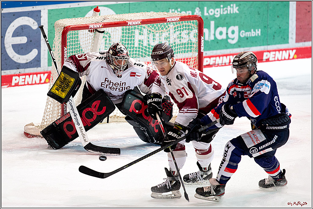 PENNY DEL;  Iserlohn Roosters - Koelner Haie; Iserlohn, 13.01.2021